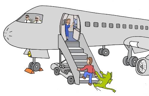 روش های مقابله با فوبیای پرواز با هواپیما
